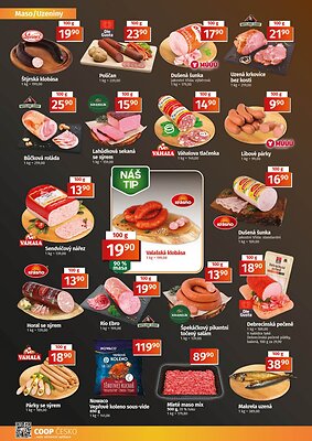COOP leták - TIP a TUTY Menu strana 2
