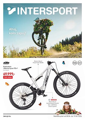 Leták Intersport Intersport leták platný od 2026-04-08 do 2026-04-19