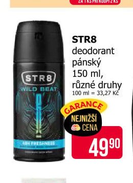 STR8 deodorant pánský 150 ml - Teta drogerie aktualniletaky.eu