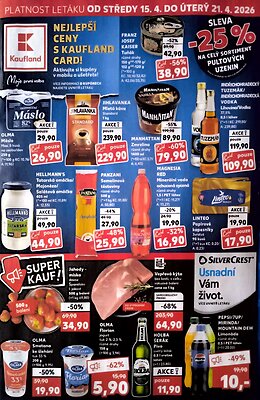 aktuální leták Kaufland 15.4.2026-21.4.2026