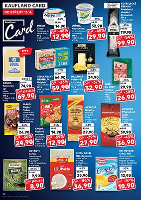 aktuální leták Kaufland 15.4.2026-21.4.2026