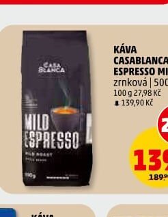 Káva Casablanca Espresso Mild - Penny Market aktualniletaky.eu
