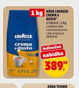 Káva Lavazza Crema e Gusto 1 kg - Penny Market aktualniletaky.eu