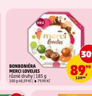 Bonboniéra Merci Lovelies - Penny Market aktualniletaky.eu