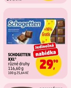 Schogetten XXL - Penny Market aktualniletaky.eu