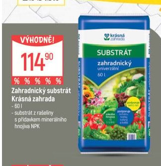 Zahradnický substrát Krásná zahrada - Globus aktualniletaky.eu