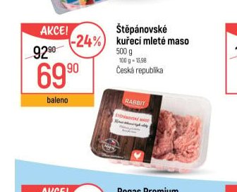 Štěpánovské kuřecí mleté maso - Globus aktualniletaky.eu