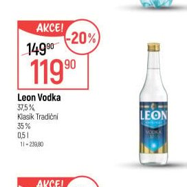 Leon Vodka - Globus aktualniletaky.eu