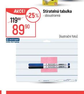 Stíratelná tabulka - Globus aktualniletaky.eu