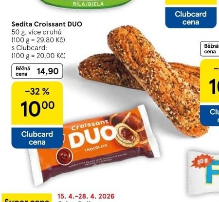 Sedita Croissant DUO - Tesco aktualniletaky.eu