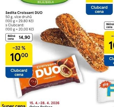 Sedita Croissant DUO - Tesco aktualniletaky.eu