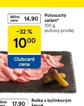 Polosuchý salám - Tesco aktualniletaky.eu