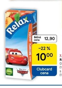 Relax Nápoj - Tesco aktualniletaky.eu