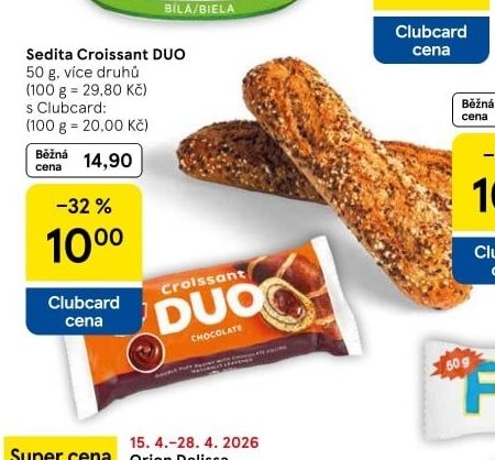 Sedita Croissant DUO - Tesco aktualniletaky.eu