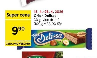 Orion Delissa - Tesco aktualniletaky.eu