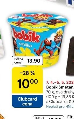 Bobík Smetanový krém - Tesco aktualniletaky.eu