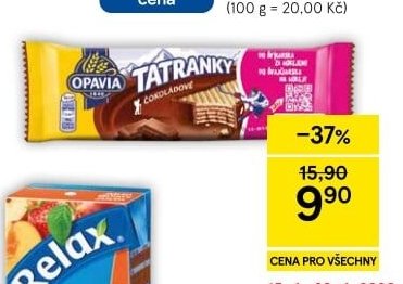 Opavia Tatranky - Tesco aktualniletaky.eu