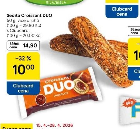 Sedita Croissant DUO - Tesco aktualniletaky.eu