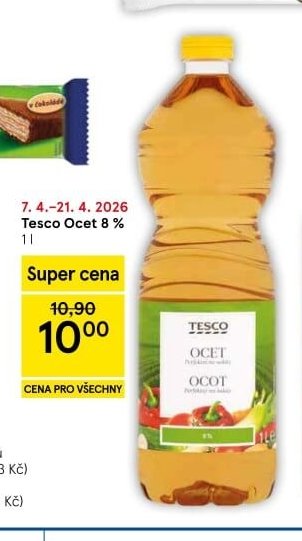 Tesco Ocet 8 % - Tesco aktualniletaky.eu