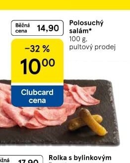 Polosuchý salám - Tesco aktualniletaky.eu