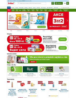 Leták Dr. Max drmax.cz platný od 2026-04-15 do 2026-04-21