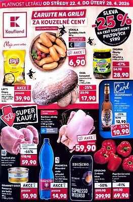 aktuální leták Kaufland 22.4.2026-28.4.2026