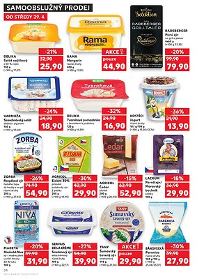 aktuální leták Kaufland 29.4.2026-5.5.2026