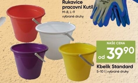 Plastový kbelík