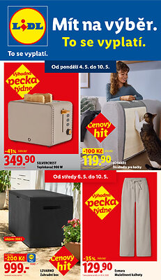 Lidl leták - Nabídka spotřebního zboží strana 1