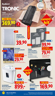 Lidl leták - Nabídka spotřebního zboží strana 14