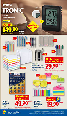 Lidl leták - Nabídka spotřebního zboží strana 16