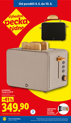 Lidl leták - Nabídka spotřebního zboží strana 4