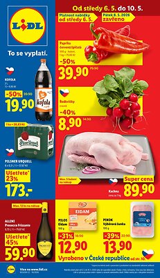 Lidl leták od středy strana 1