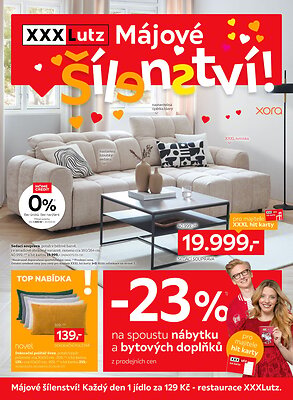 XXXLutz leták - Májové šílenství strana 1