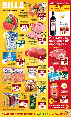 BILLA velký leták strana 1