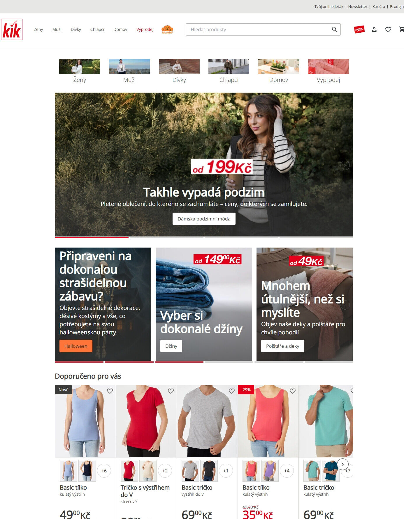 kik.cz Kik textil strana 1