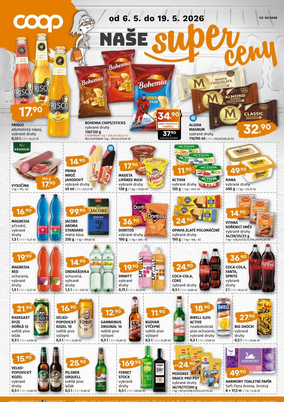 COOP leták - Super ceny COOP strana 1