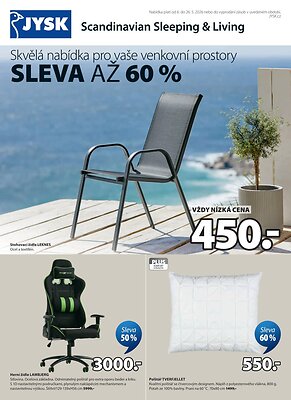 Jysk leták - Sleva až 60 % strana 1