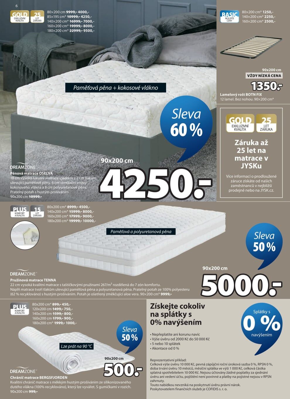 Jysk leták - Sleva až 60 % Jysk strana 7