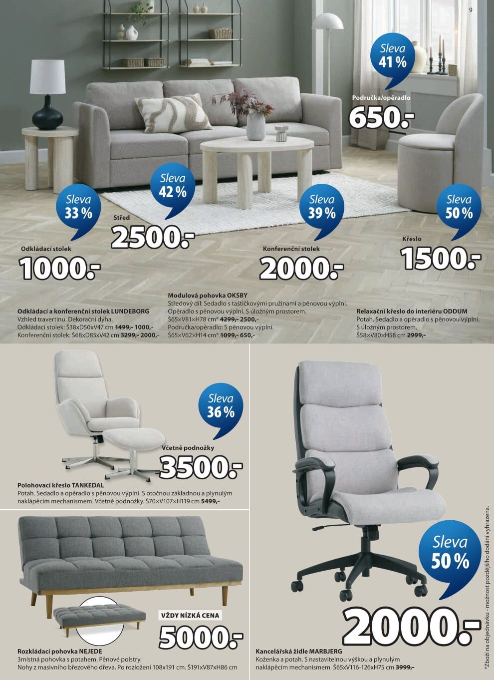 Jysk leták - Sleva až 60 % Jysk strana 10