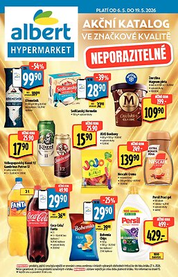 Leták Albert Albert Hypermarket - Akční katalog platný od 2026-05-06 do 2026-05-19