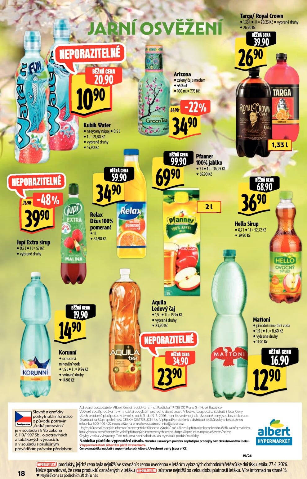 Albert Hypermarket - Akční katalog Albert strana 18