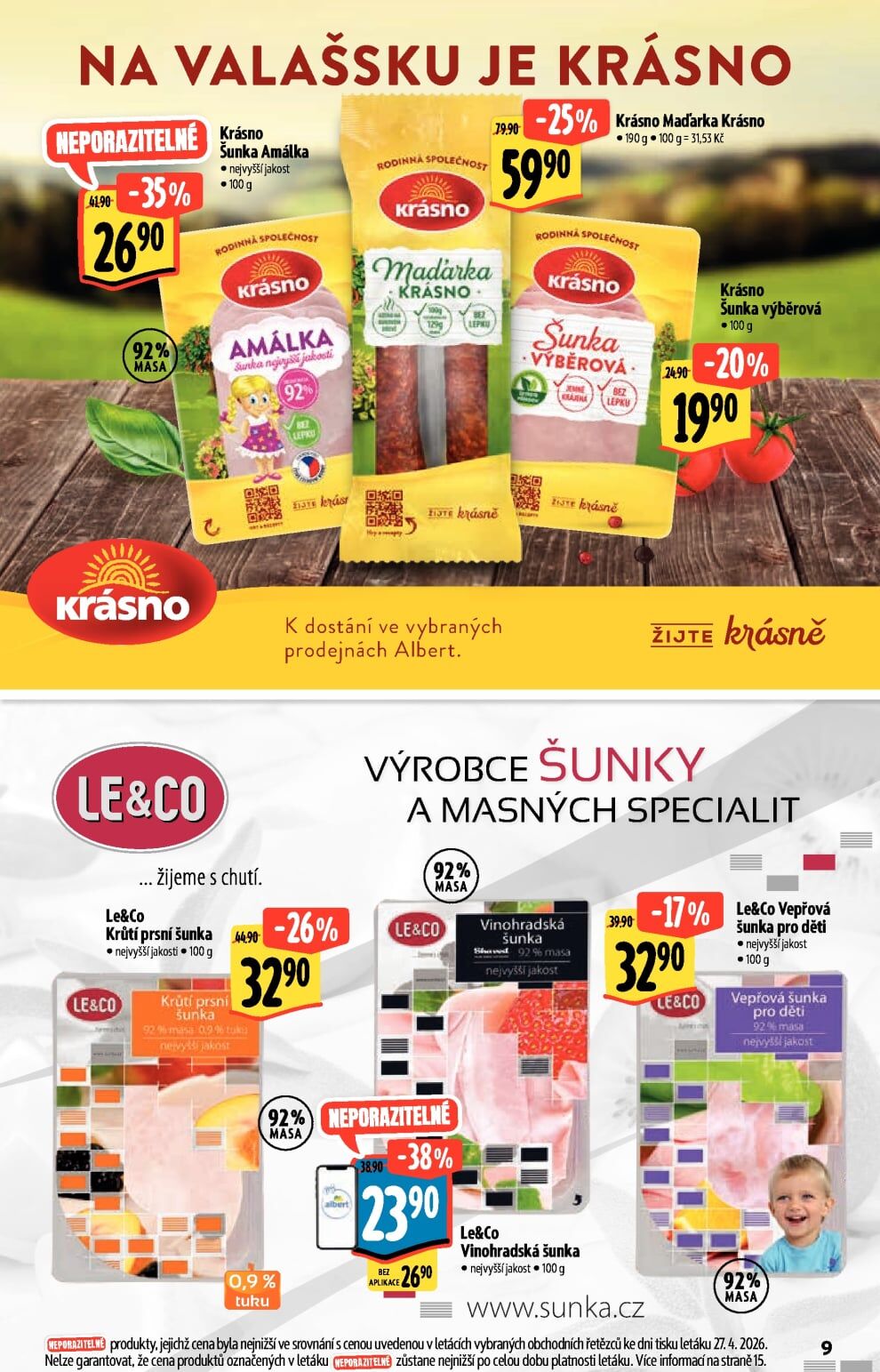 Albert Hypermarket - Akční katalog Albert strana 9