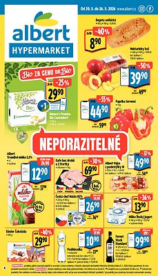 Leták Albert Albert Hypermarket leták platný od 2026-05-20 do 2026-05-26
