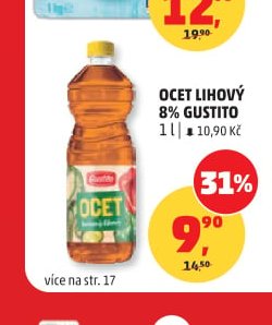 Ocet lihový Gustito - Penny Market aktualniletaky.eu