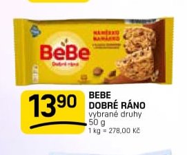BeBe Dobré ráno 50 g - FLOP aktualniletaky.eu