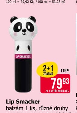 Lip Smacker balzám 1 ks, různé druhy - Teta drogerie aktualniletaky.eu