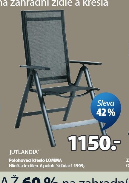 Polohovací křeslo LOMMA - Jysk aktualniletaky.eu