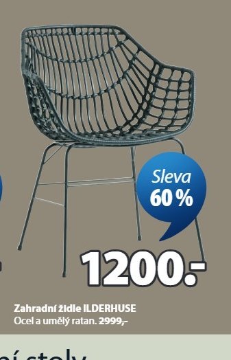 Zahradní židle ILDERHUSE - Jysk aktualniletaky.eu