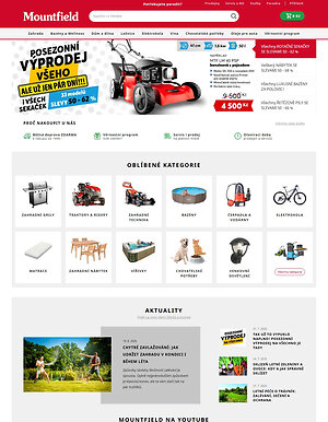 Leták Mountfield mountfield.cz platný od 2026-05-20 do 2026-05-26